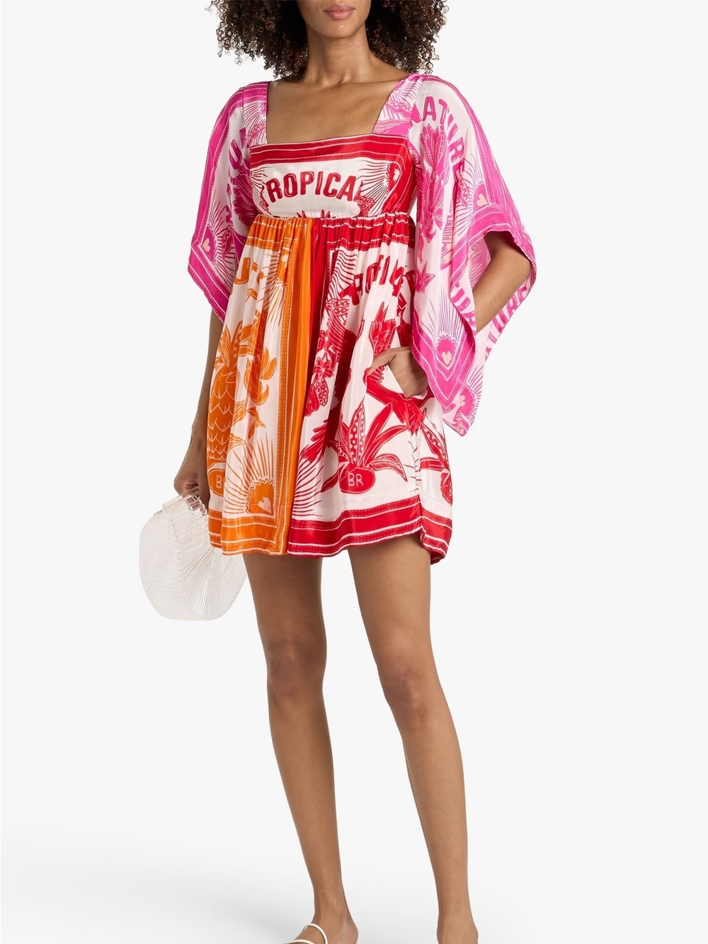Farm Rio: Tropical dream mini dress